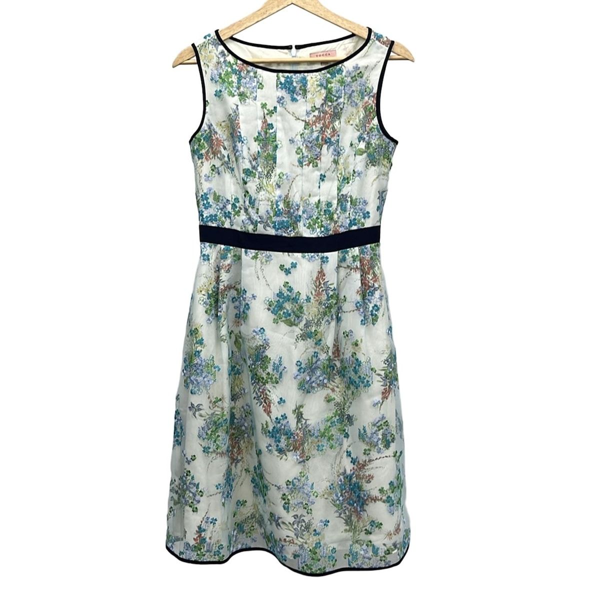 TOCCA(トッカ) ワンピース サイズ2 S レディース美品 - 白×ライト