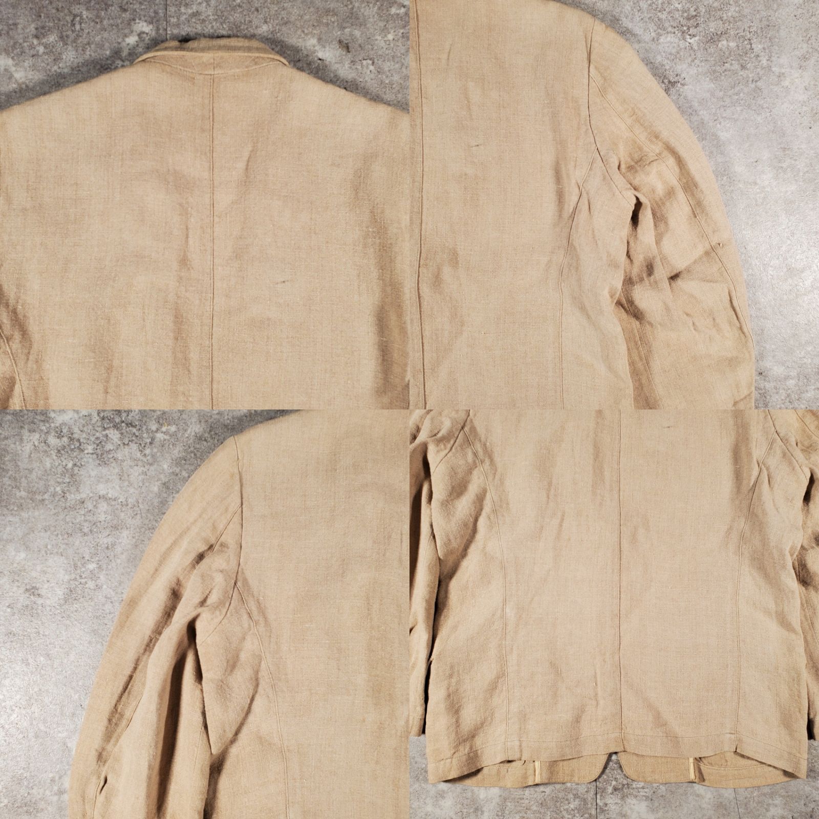 ISSEY MIYAKE イッセイミヤケ リネン 日本製 ジャケット テーラード