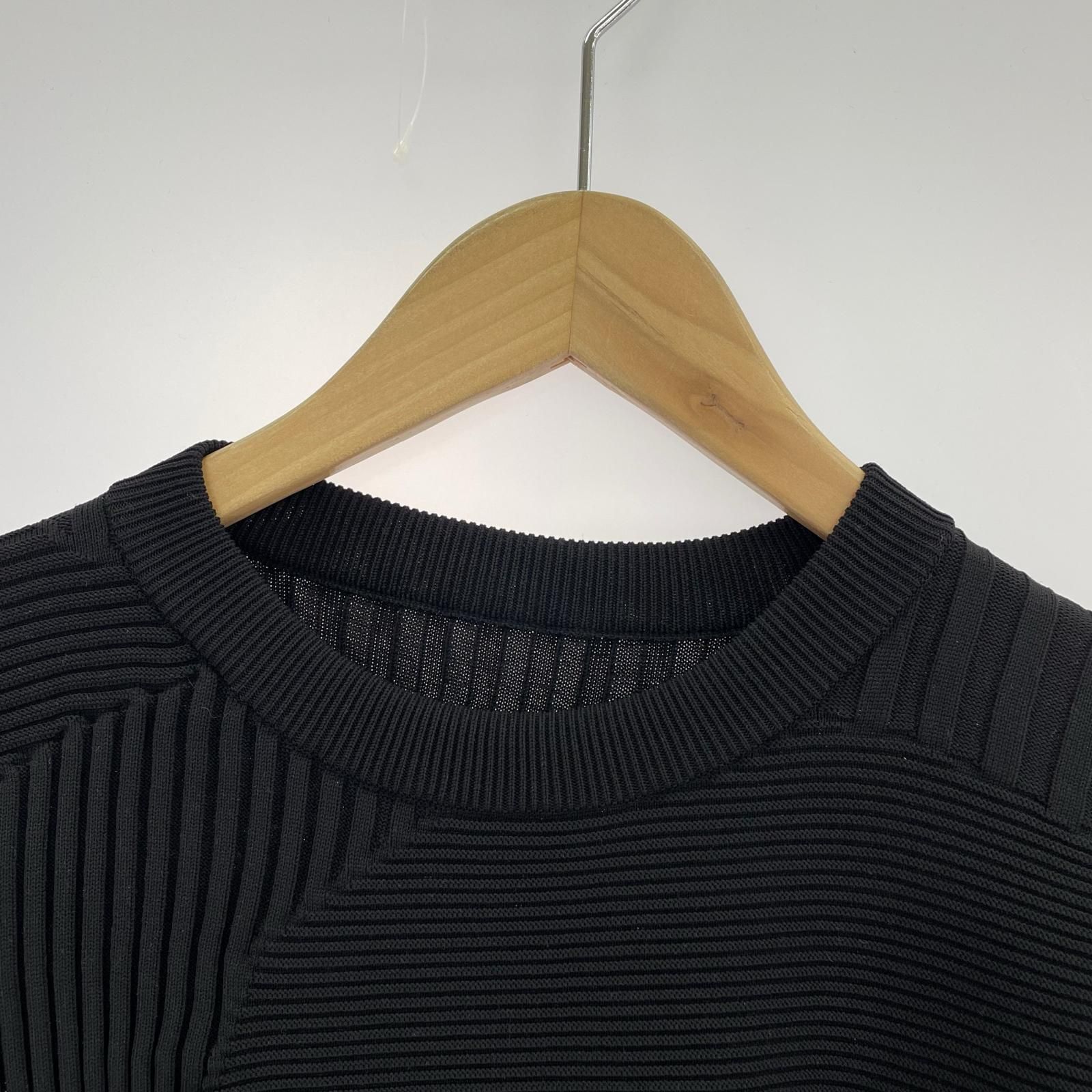 ISSEY MIYAKE KONE ニットワンピース ブラック