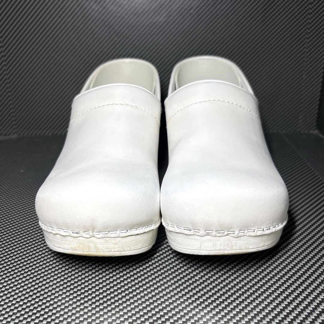 dansko ダンスコ プロフェッショナル ボックスレザー ホワイト EU 41 25.5 cm