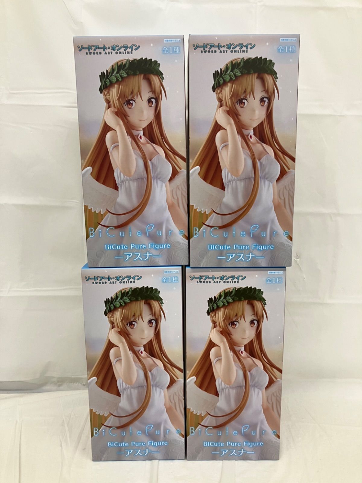 未開封 ソードアートオンライン BiCute Pure Figure アスナ 4個セット