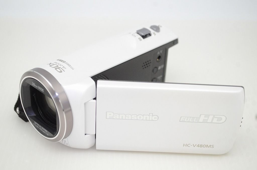 Panasonic パナソニック HC V 480 MS デジタルビデオカメラ ホワイト 元 251203 k