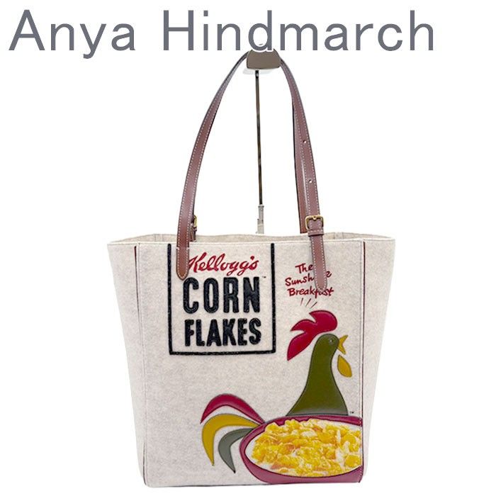 Anya Hindmarch アニヤハインドマーチ トートバッグ Kellogg's
