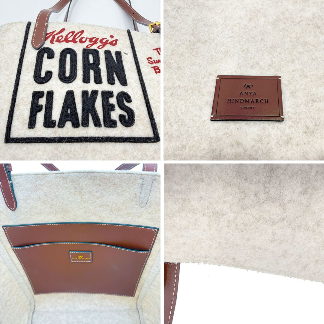 Anya Hindmarch アニヤハインドマーチ トートバッグ Kellogg's