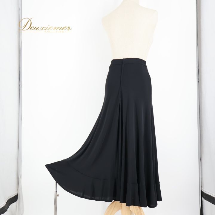 社交ダンス 衣装 スカート ブラック系 チャコット Chacott 黒 日本製 社交ダンス 衣装 スカート ブラック系 チャコット Chacott 黒 日本製