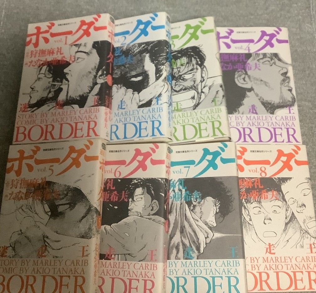 迷走王 ボーダー 8巻セット 狩撫 麻礼 (原作) たなか亜希夫（画） 双葉