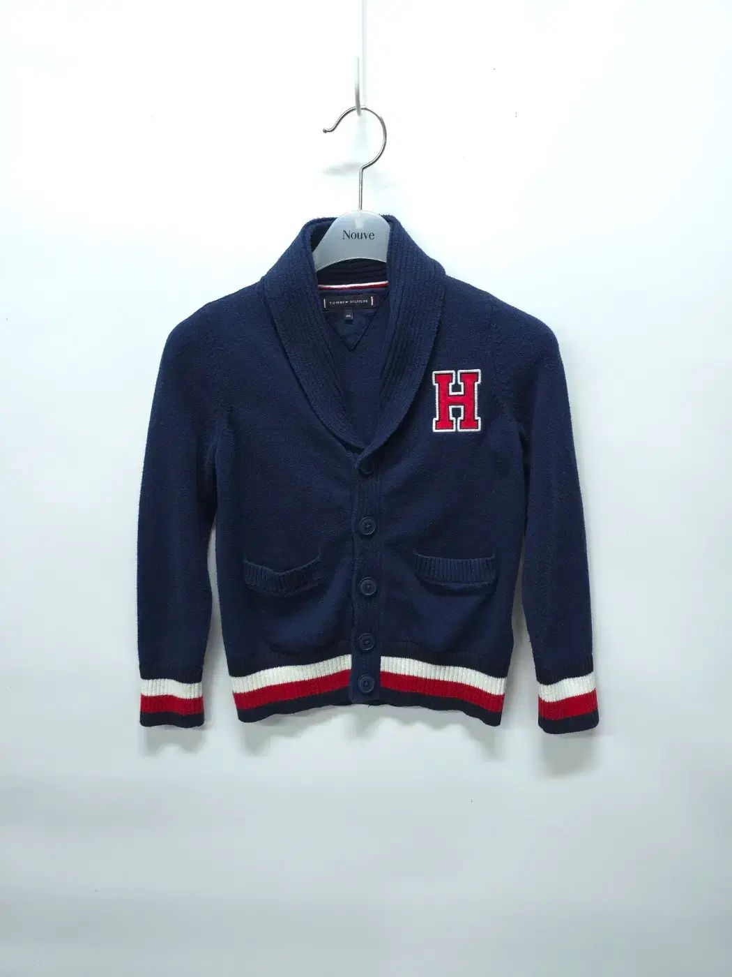  Tommy Hilfiger トミーヒルフィガー ユア(YOOA)キッズ ショールカーディガン (3-4歳お勧め) カーディガン