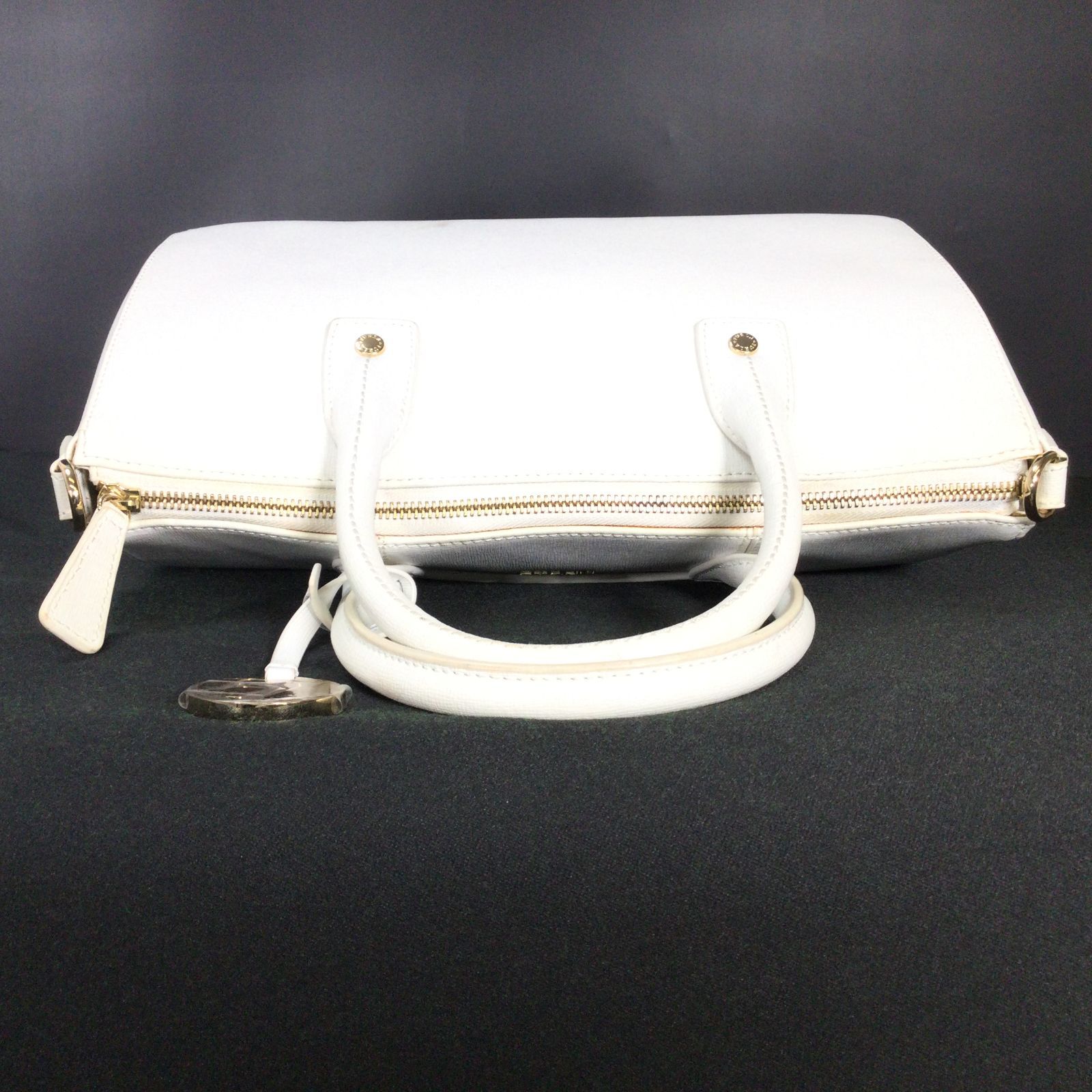 1412 FURLA フルラ リンダ ハンドバッグ 2way レザー ホワイト