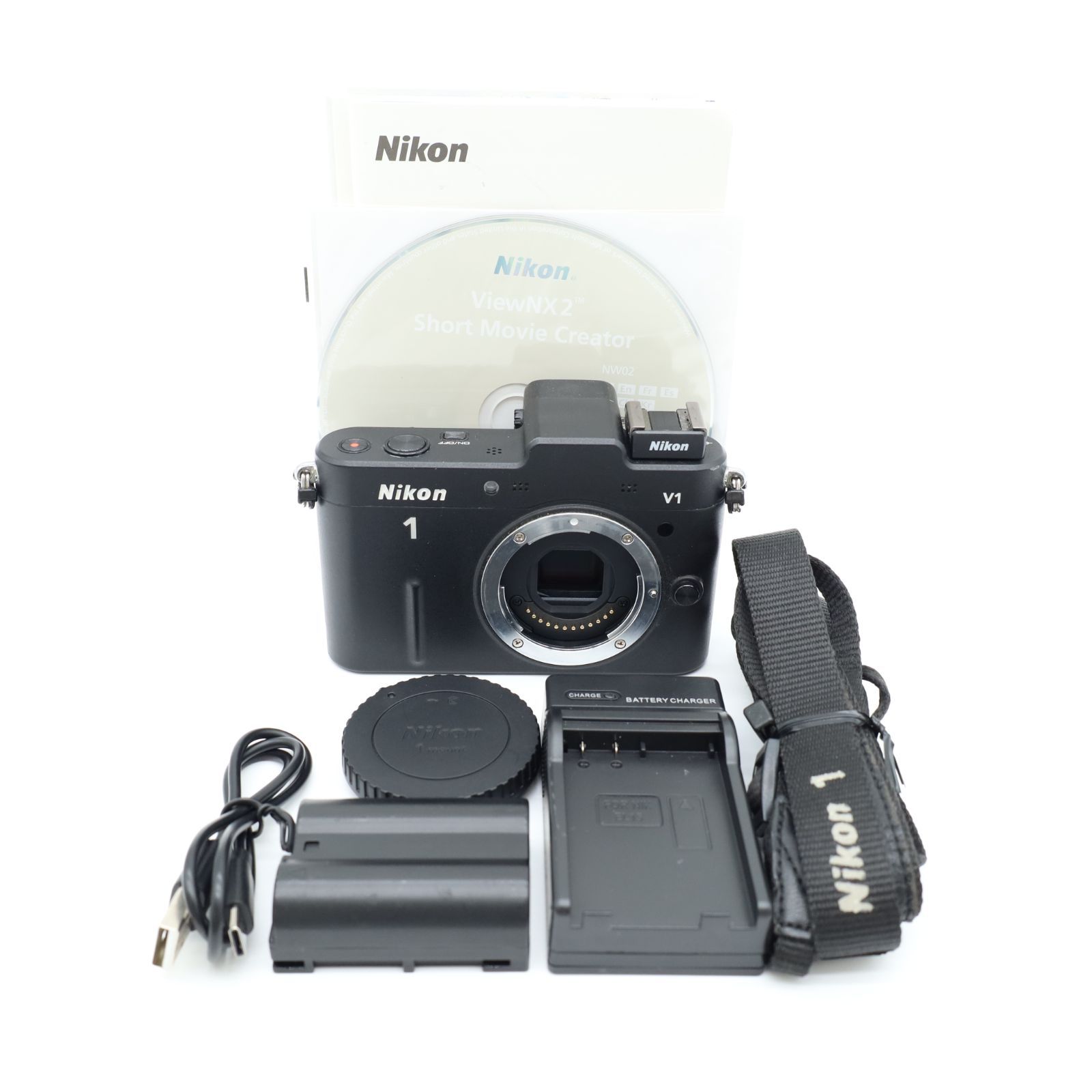 ショット数7111回!! □美品□ Nikon 1 V1 ブラック - メルカリ