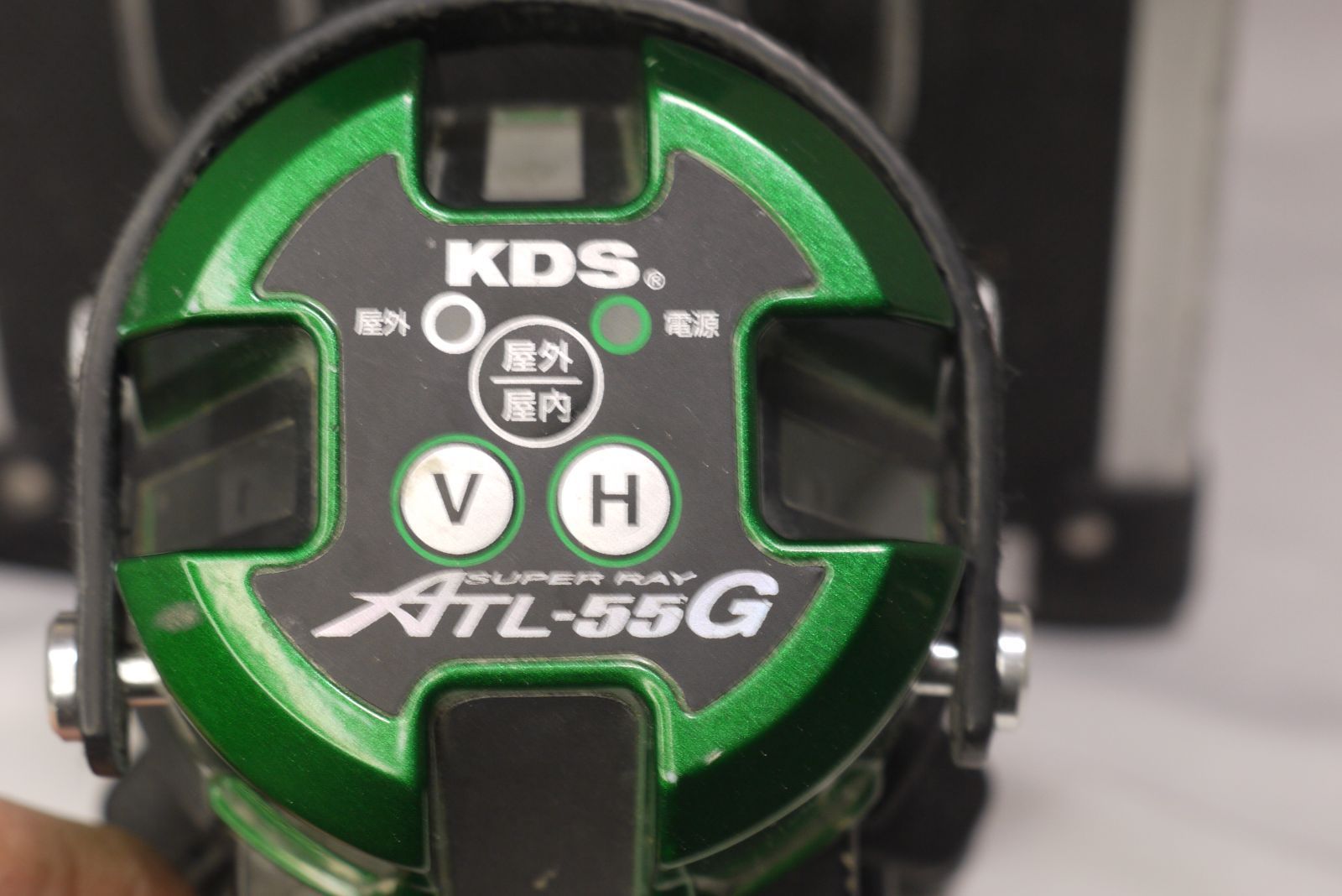 ムラテック KDS グリーンレーザー 墨出器 ATL-55 G 受光器 LRV-4 付き 未校正