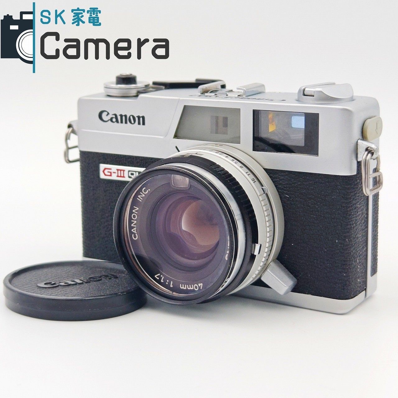 Canon Canonet QL 17 G III 40ｍｍ F 1 7 キャノン キャノネット キャップ付