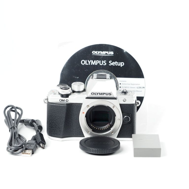 OLYMPUS オリンパス ミラーレス一眼 OM D E M 10 MarkII マーク2 ボディ シルバー 14040