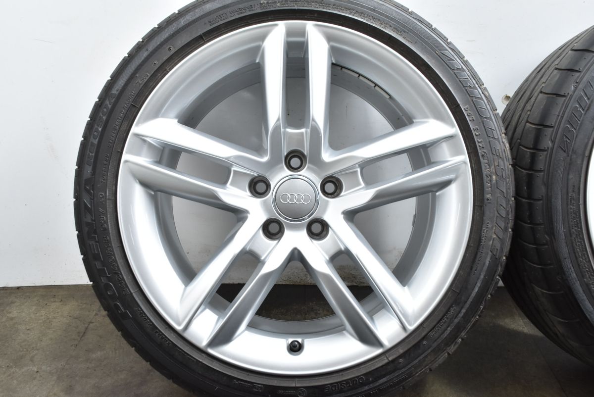  ホイールのみ販売 アウディ 8 T A 5 Sライン 18 in J 29 PCD 112 ブリヂストン 245 40 R 品番 RONAL製 ノーマル戻し 18インチ タイヤ ホイールセット