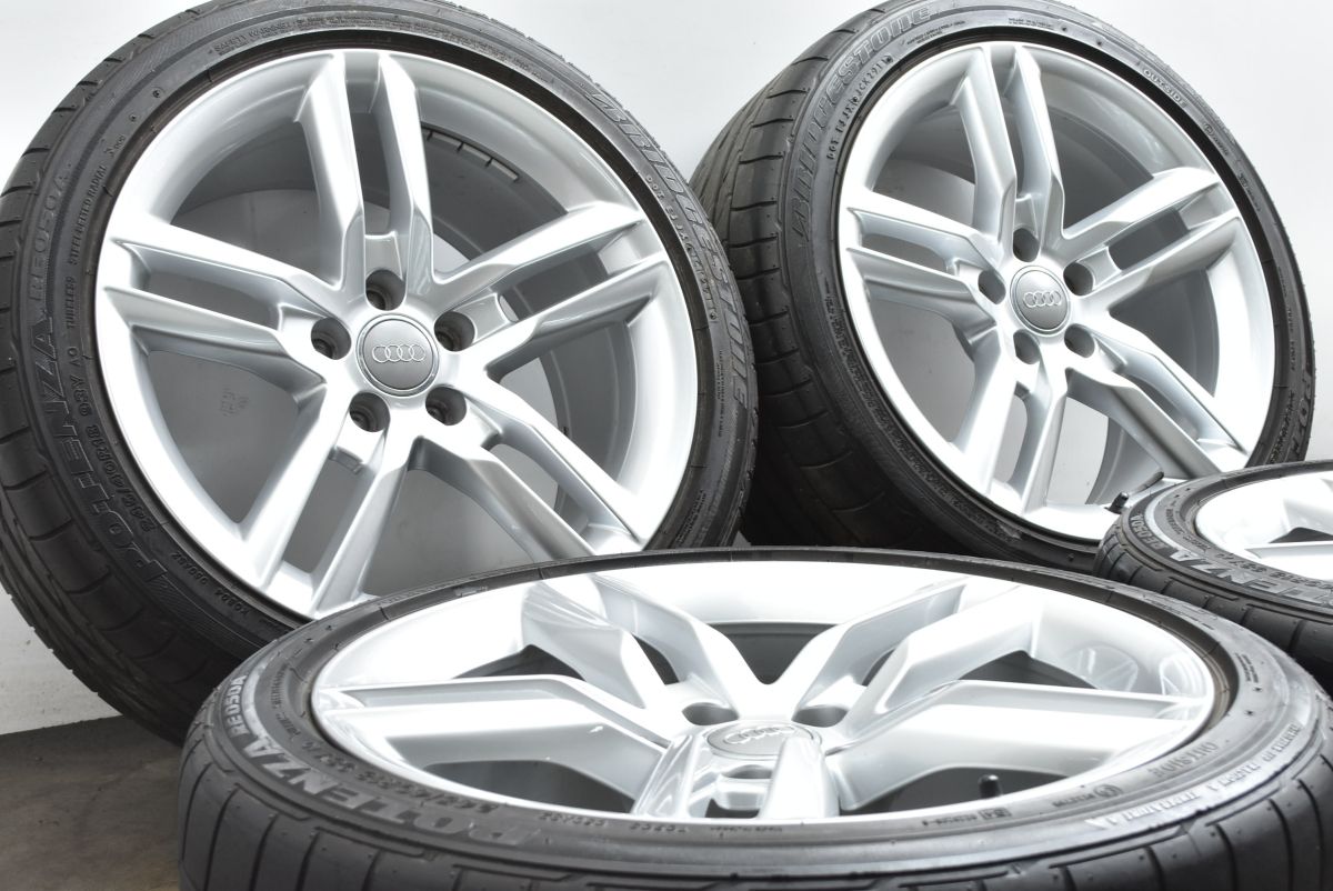 ホイールのみ販売 アウディ 8 T A 5 Sライン 18 in J 29 PCD 112 ブリヂストン 245 40 R 品番 RONAL製 ノーマル戻し