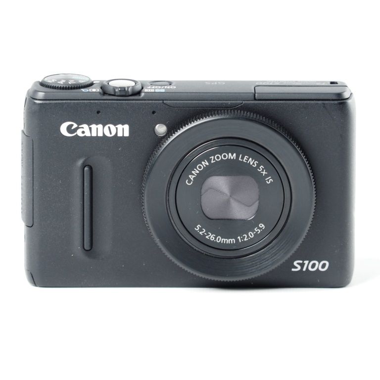 Canon キヤノン デジタルカメラ PowerShot S100 ブラック PSS100BK