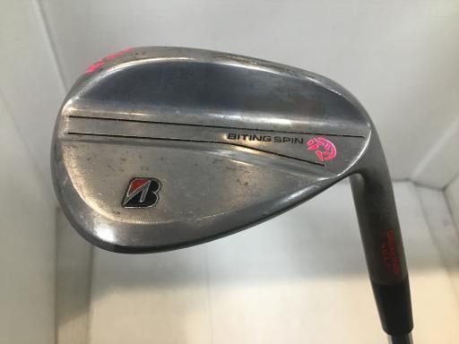 ブリヂストン BITING SPIN ノーメッキ 52°|08° M ウェッジ WG 特注シャフト フレックスX メンズ 男性用 右利き 右用 Cランク ゴルフクラブ