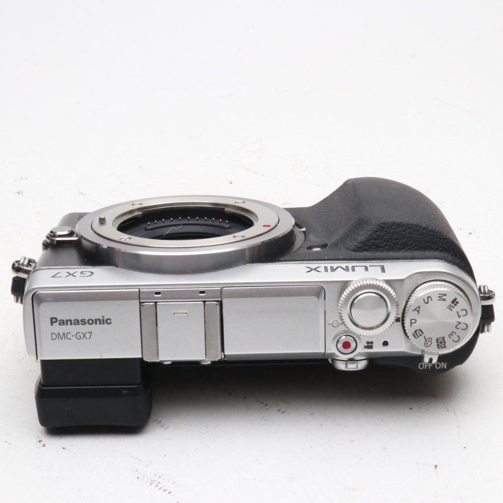 パナソニック ミラーレス一眼カメラ ルミックス GX7 ボディ シルバー