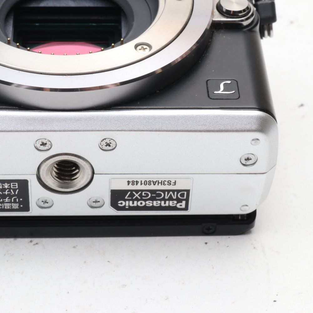 パナソニック ミラーレス一眼カメラ ルミックス GX7 ボディ シルバー