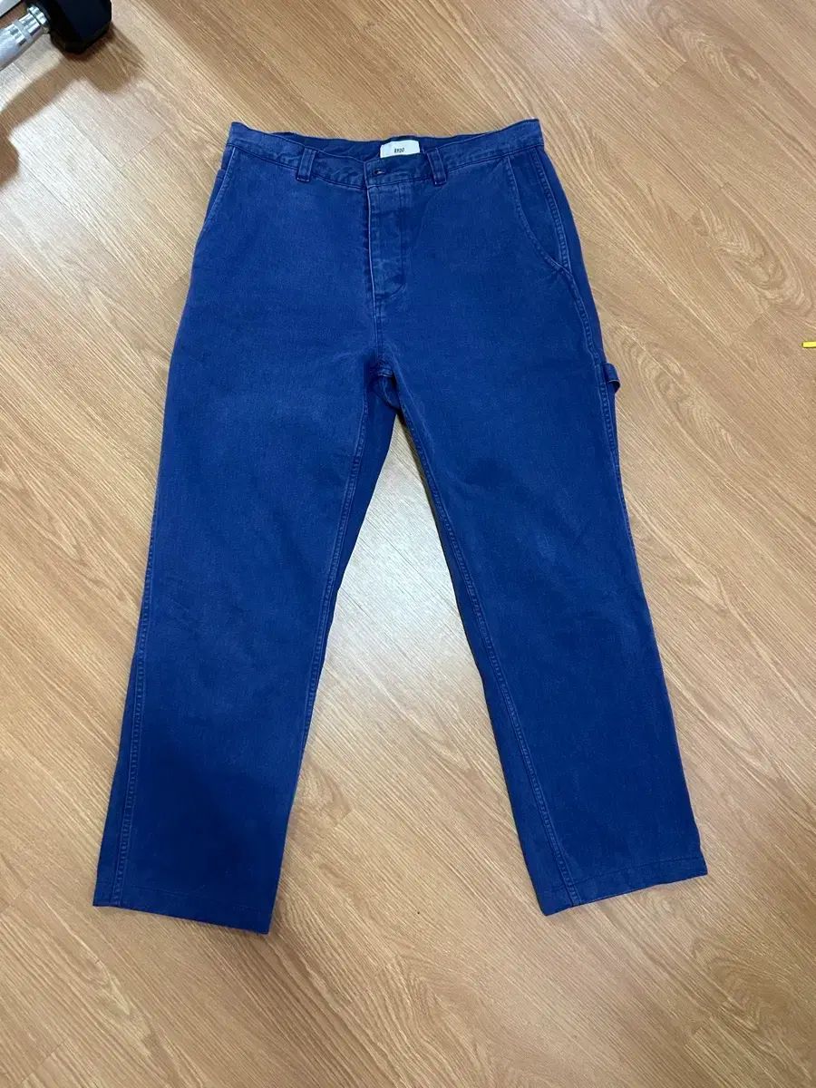 ryoo ペインターパンツ ブルー m サイズ