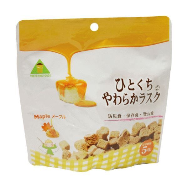 東京ファインフーズひとくちやわらかラスク メープル HP 32 1ケース 32食