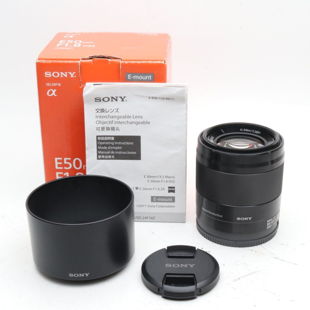 SONY(ソニー) 望遠単焦点レンズ APS-C E 50mm F1.8 OSS デジタル一眼