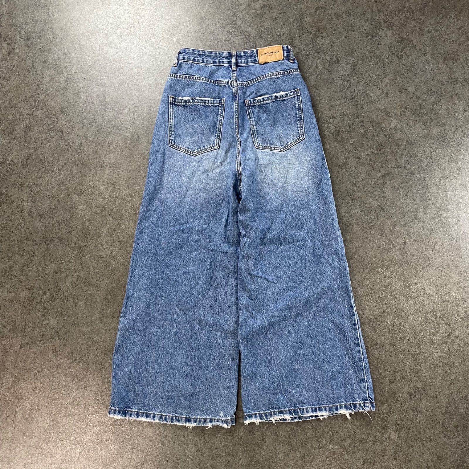 MASONPRINCE メゾンプリンス ワイドレッグ デニムパンツ MASONPRINCE 