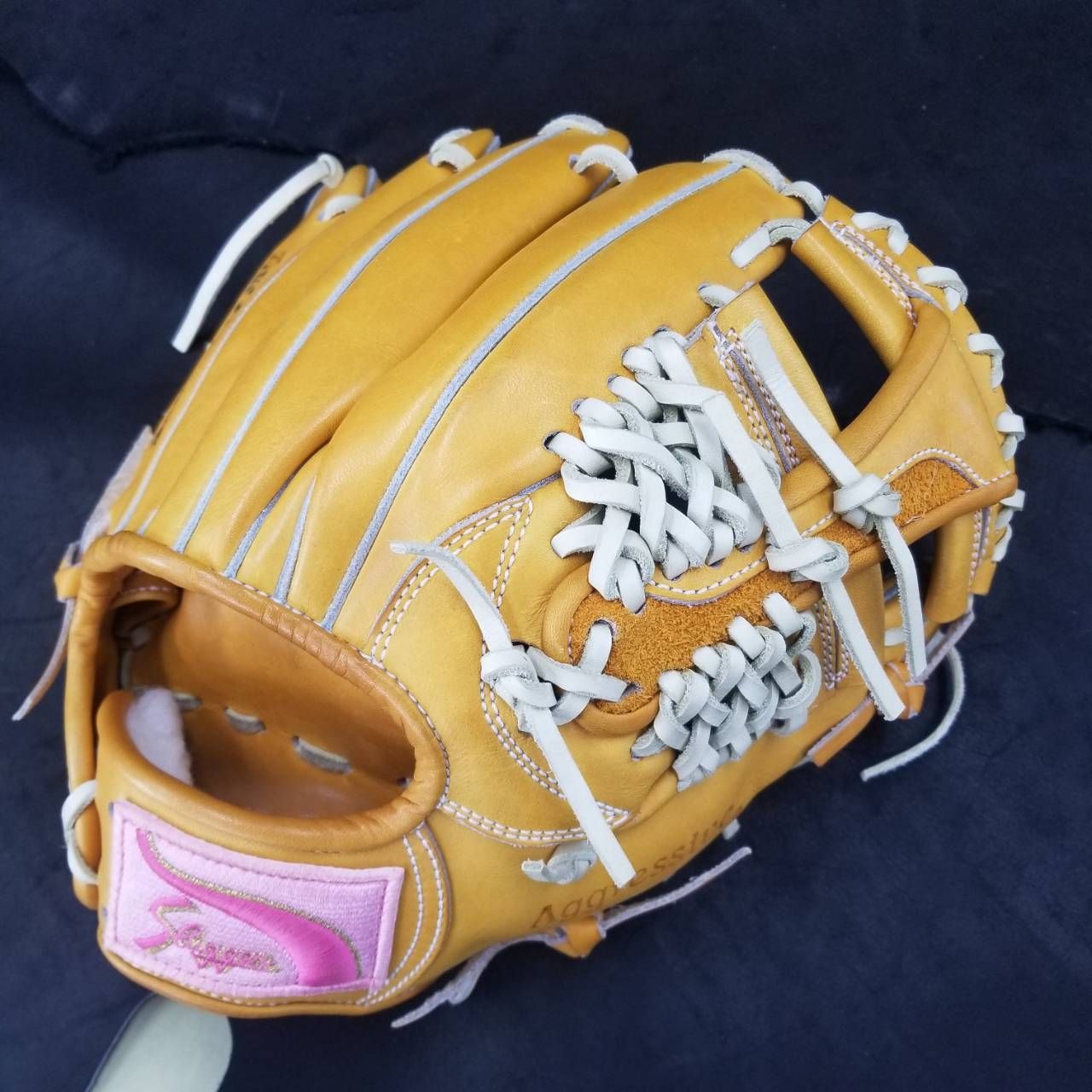 久保田スラッガー　『硬式』24MS　型付け済　紐交換アレンジ一品物