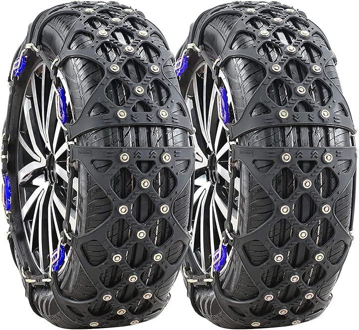 YEZOND 非金属 タイヤチェーン 軽自動車 スノーチェーン チェーン規制対応 冬の雪对策 ジャッキアップ不要 SC 2