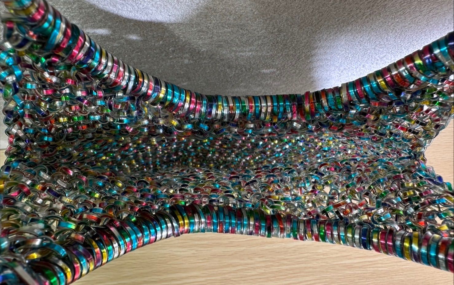 ANTEPRIMA アンテプリマ ワイヤーバッグ ハンドバッグ 虹色 マルチ