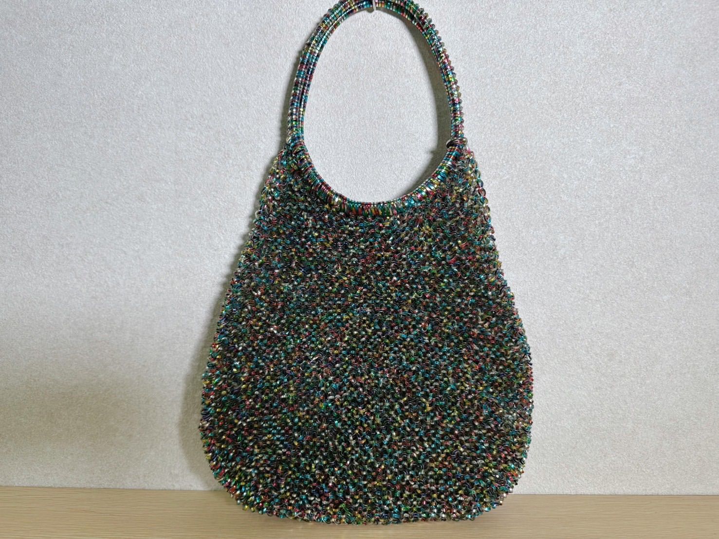 ANTEPRIMA アンテプリマ ワイヤーバッグ ハンドバッグ 虹色 マルチ