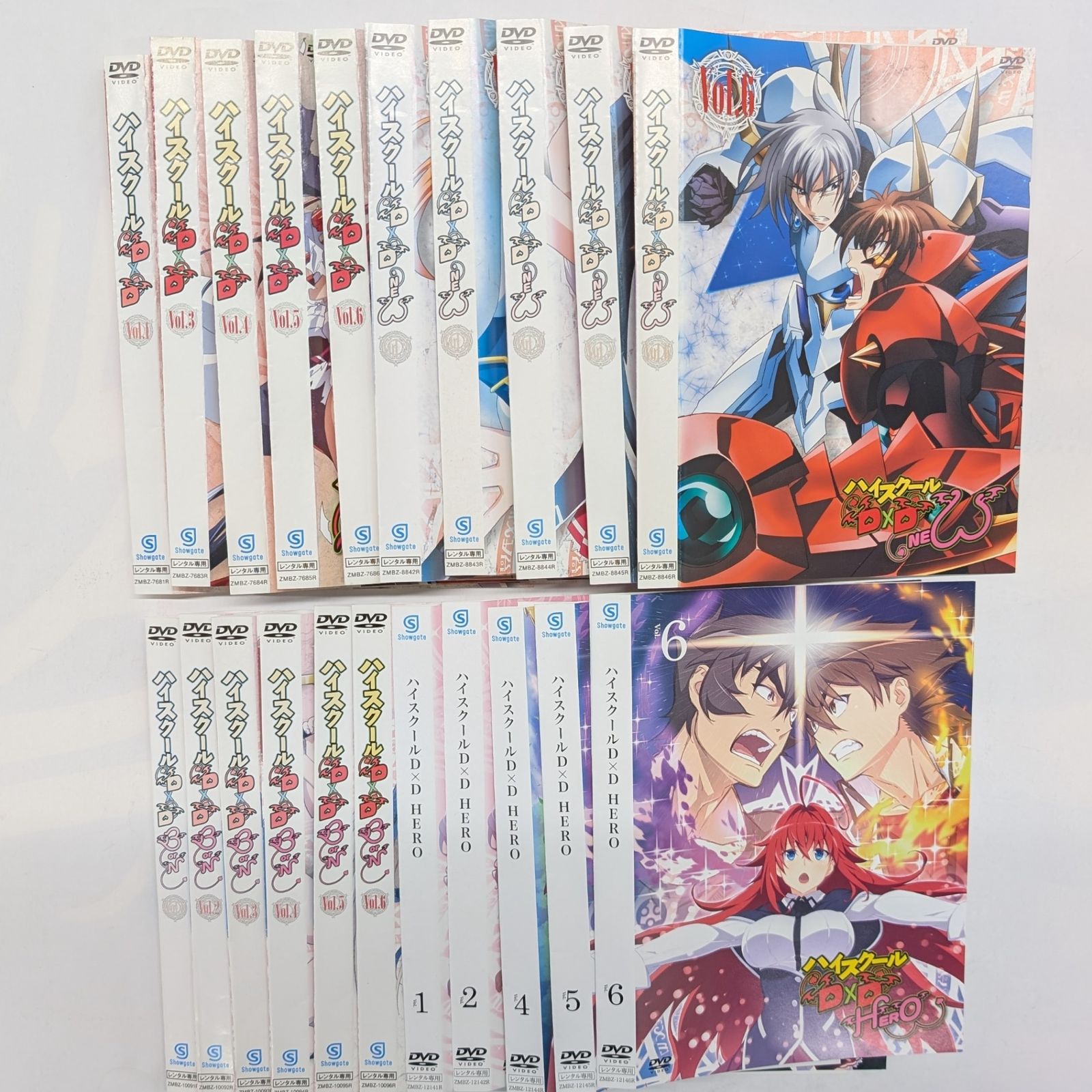 ハイスクールD×D DVD TV版全24巻 - メルカリ