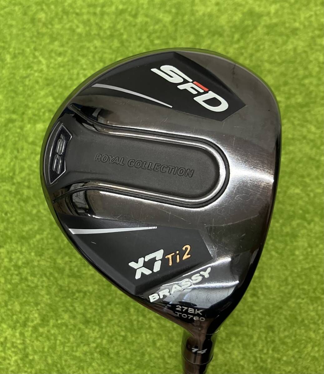 Royal Collection レディース SFD X 7 TI 3 フェアウェイウッド 14° NAVISPEC D-D NAVIGATION フレックスL