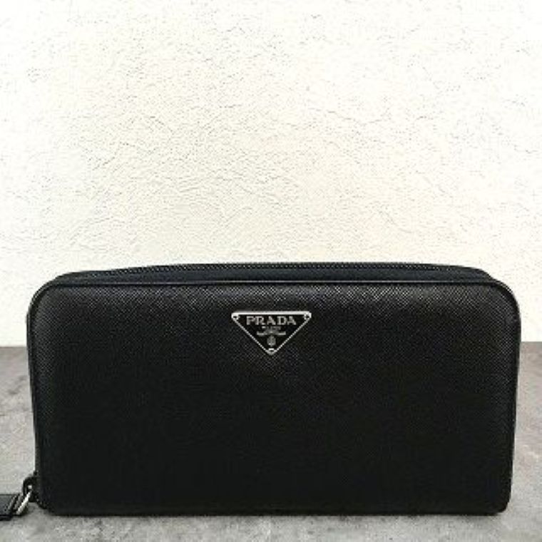 送料込み！ 美品 PRADA ジップウォレット M506A 三角プレート 570 楽天市場】送料込み！ 美品 PRADA ジップウォレット M506A 三角