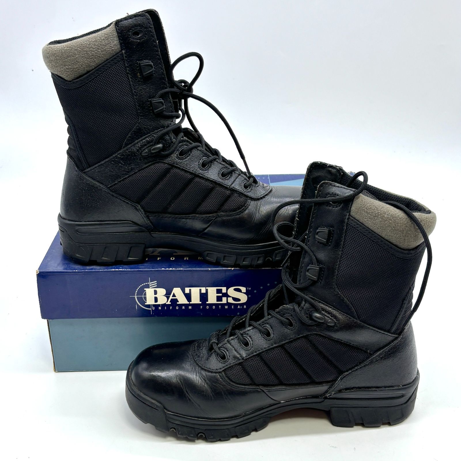 ベイツ BATES 8インチ タクティカルブーツ EW WIDTH US 7 約25 cm 黒 ブラック メンズ 男性
