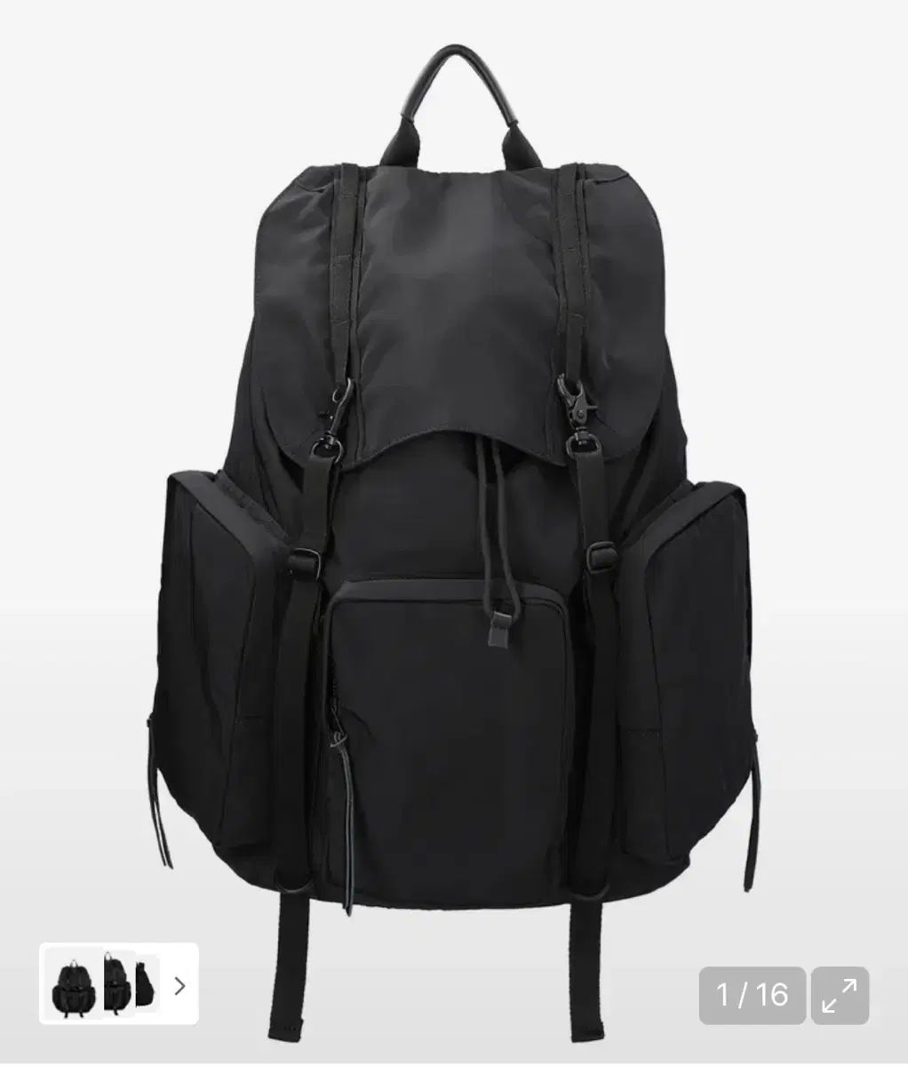 SSRL エスエスアールエル Tenon Rucksack | Black バックパック