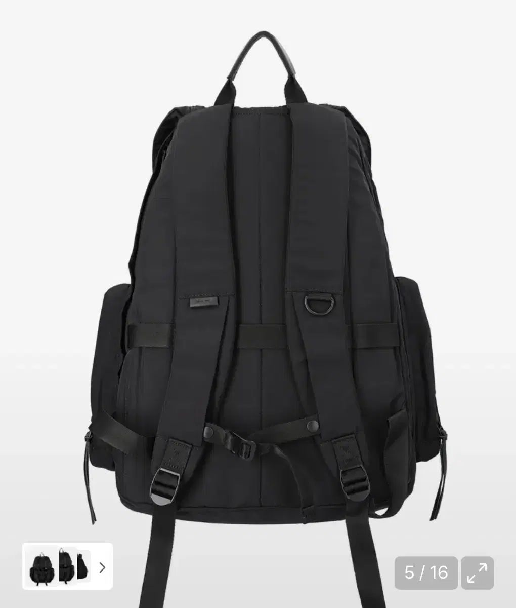 SSRL エスエスアールエル Tenon Rucksack | Black バックパック
