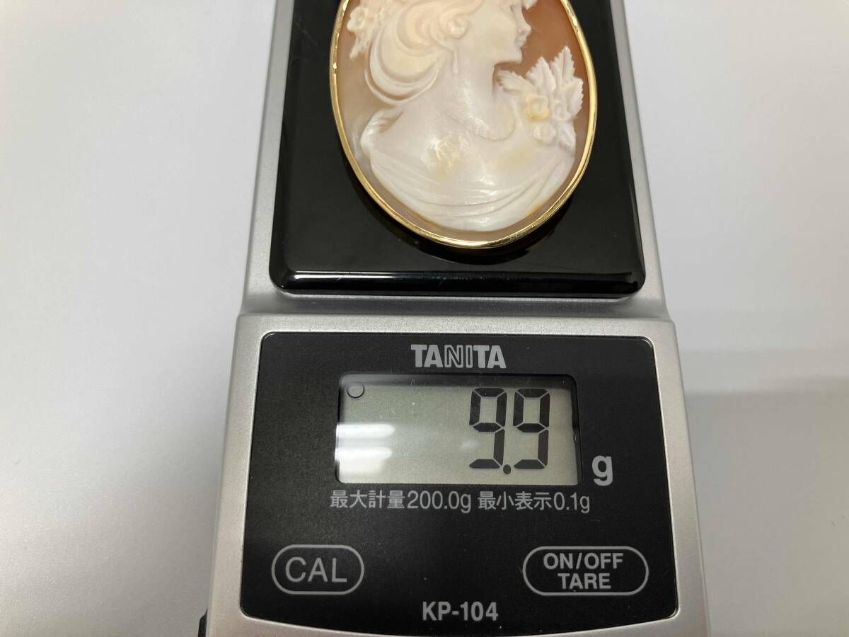  K 18 9.9 g ペンダントトップ チャーム アクセサリー
