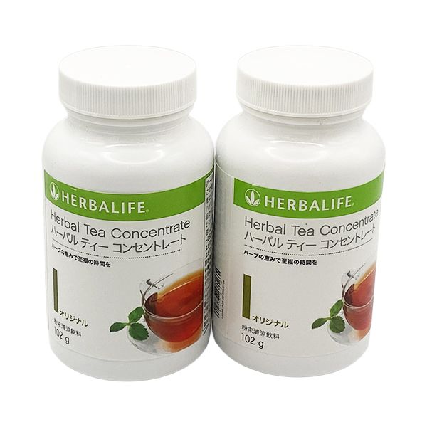 ◆2個セット(計204g)◆ハーバライフ ハーバル ティー コンセントレート オリジナル 102g 期限2026年10月28日 Herbalife