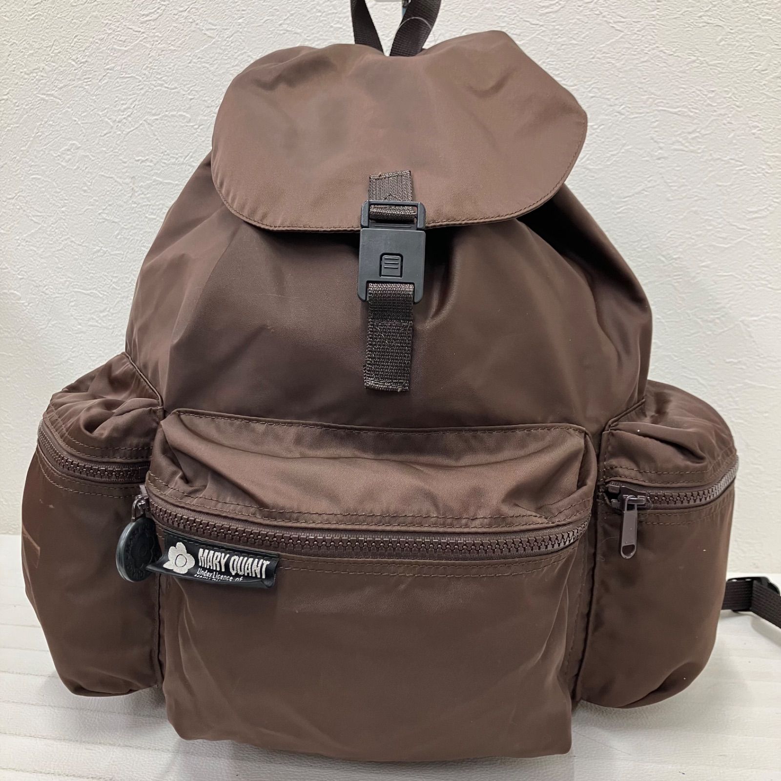 MARY QUANT（マリークワント）の「ナイロンデイジーフラップ リュック