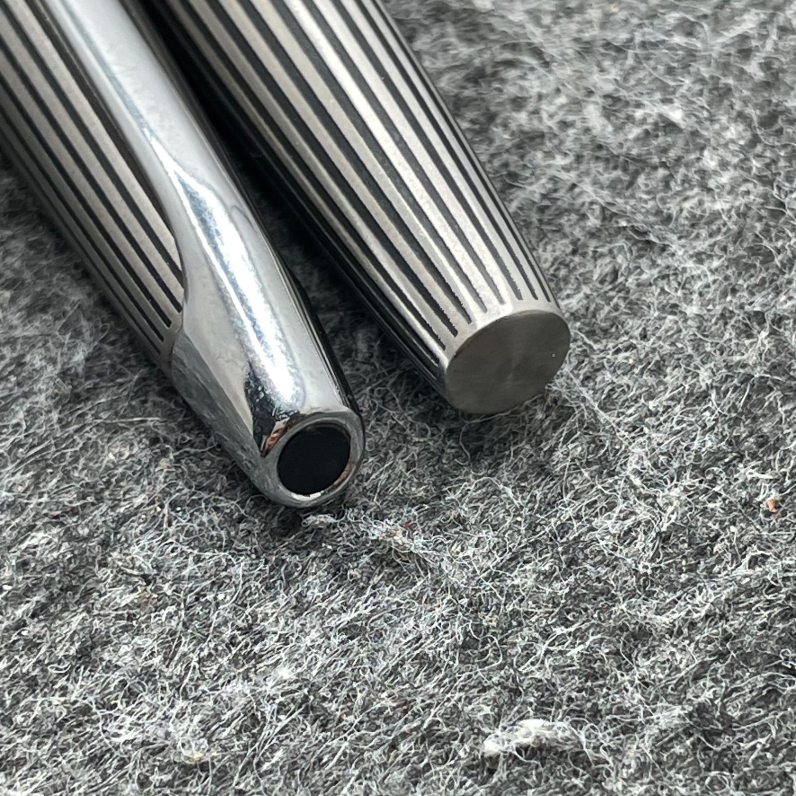 PE 1135 PILOT μ パイロット ミュー ストライプ 万年筆 瓜坊 短軸 蝕刻