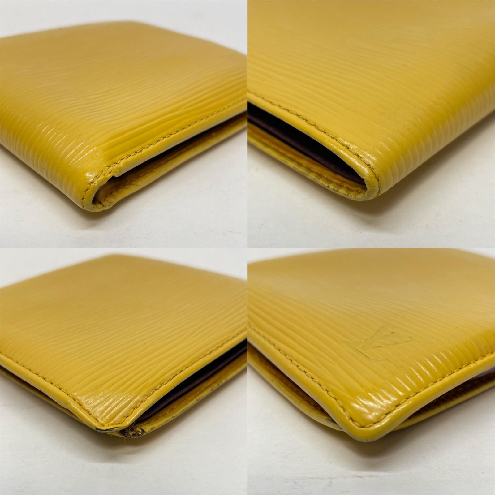 2861 LOUIS VUITTON ルイヴィトン エピ 二つ折り財布 ポルトフォイユ