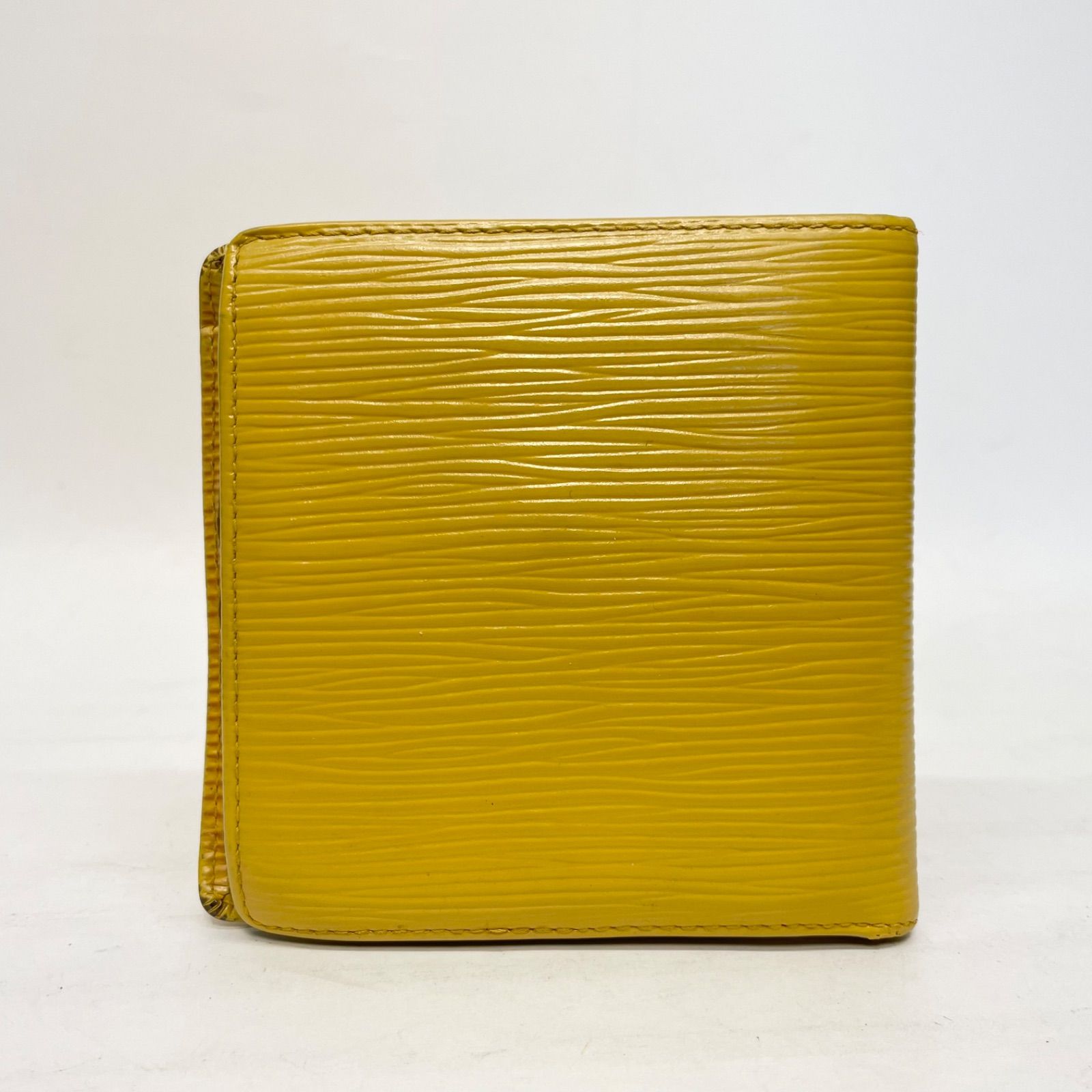 2861 LOUIS VUITTON ルイヴィトン エピ 二つ折り財布 ポルトフォイユ