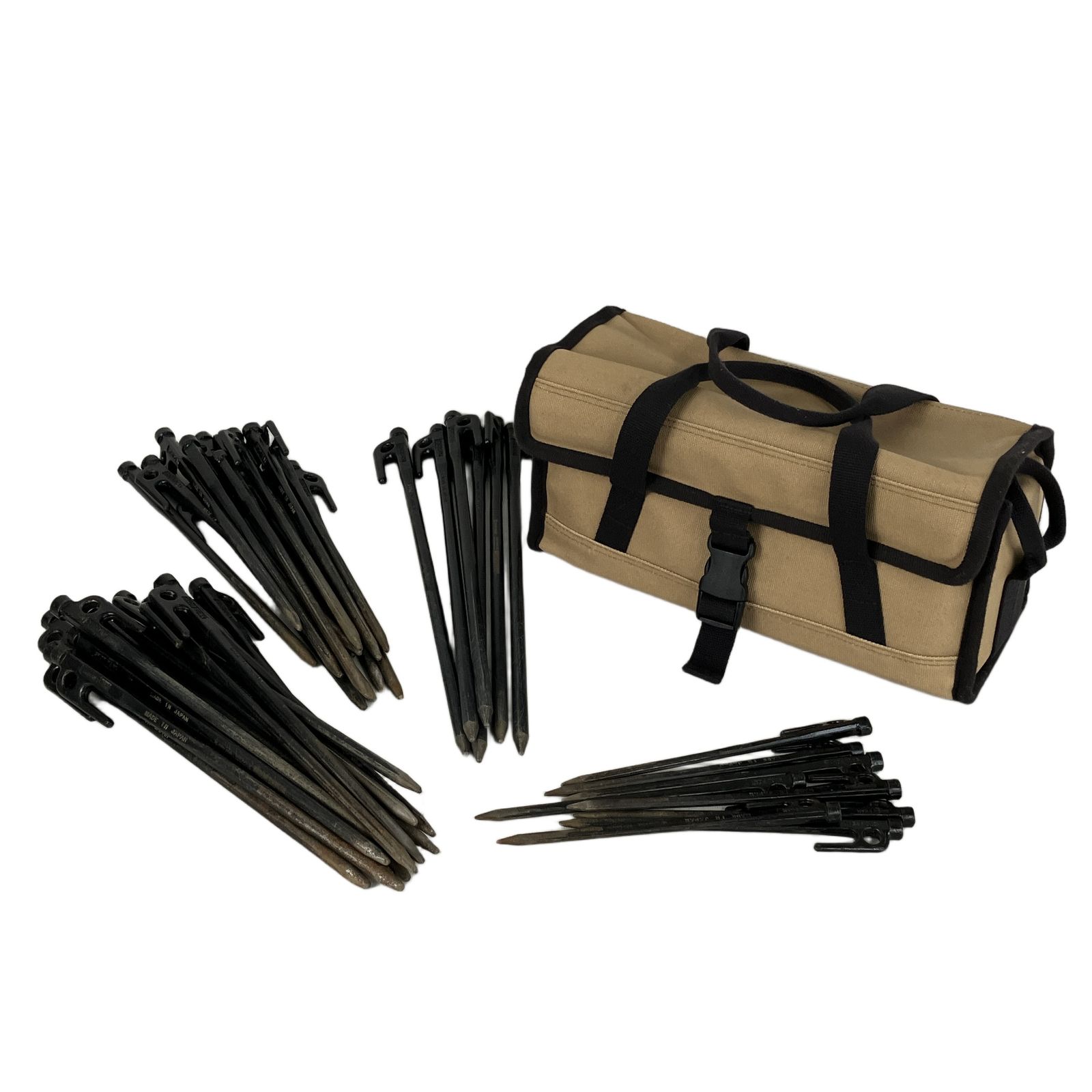 Snow peak ソリッドステーク 20 30 40 ペグ ケース付 セット