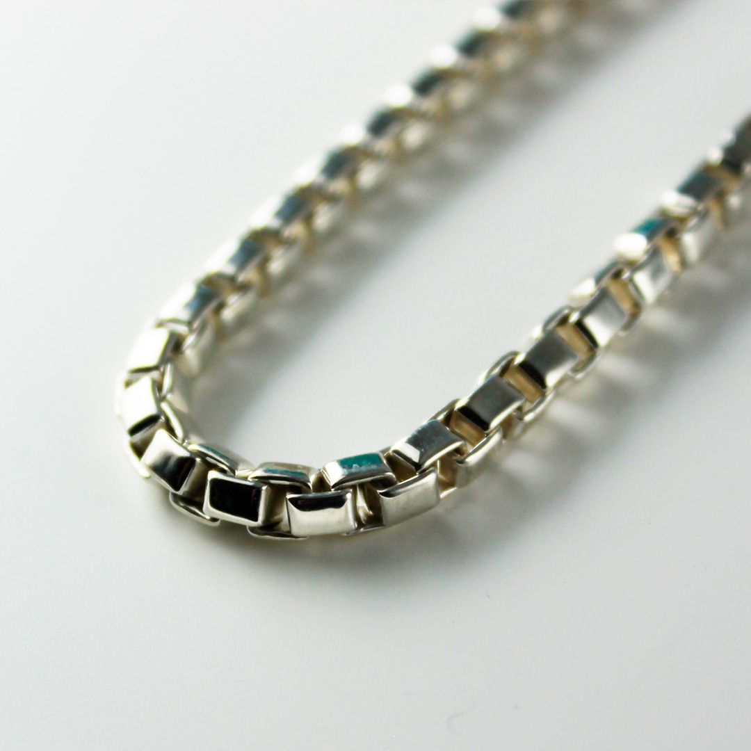 Tiffany & Co. 925シルバーチェーンベネチアンブレスレット SA134 TIFFANY&Co. ベネチアン ブレスレット SV925 15.3g シルバー