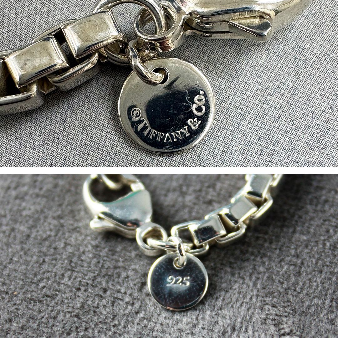 SA134 TIFFANY&Co. ベネチアン ブレスレット SV925 15.3g シルバー