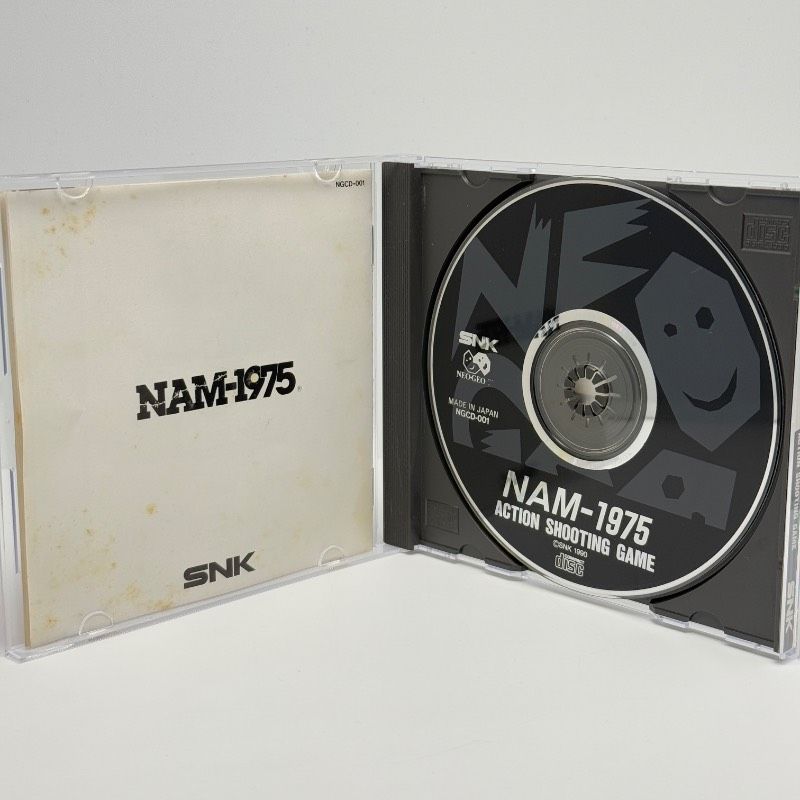 盤面良好 ネオジオCD ナム-1975 NAM-1975 neo-geo SNK レトロ