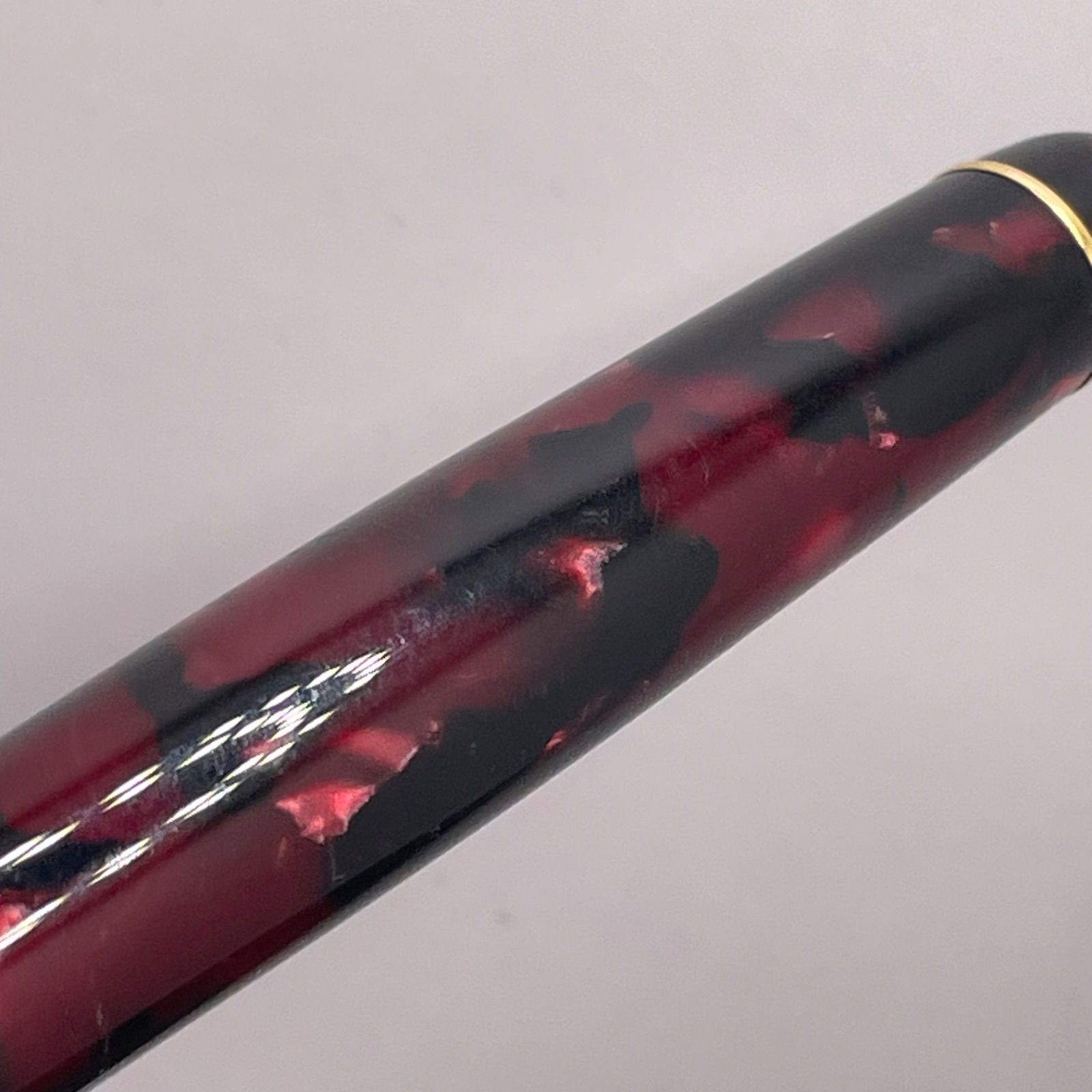 PE1166□パイロット 万年筆 カスタム LE レッド系マーブル PE1166□パイロット 万年筆 カスタム LE レッド系マーブル 箱付き