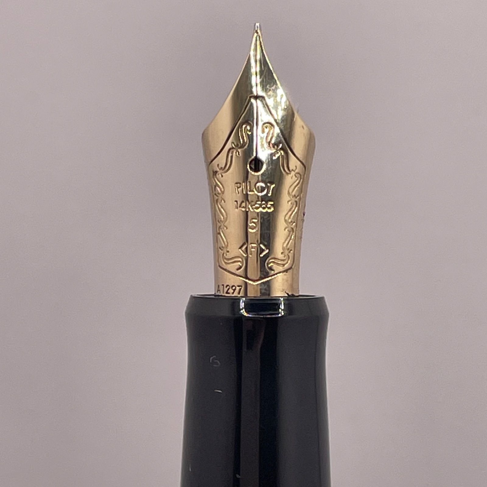 PE1166□パイロット 万年筆 カスタム LE レッド系マーブル 箱付き