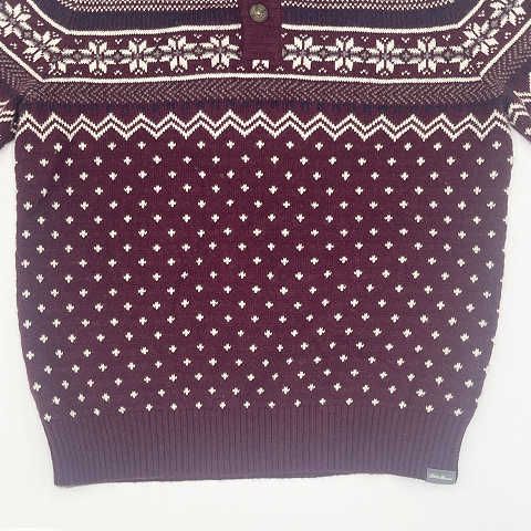 Eddie Bauer セーター M エディーバウアー ニット Eddie Bauer エディーバウアー ニットセーター エンジ Mサイズ ◇〇