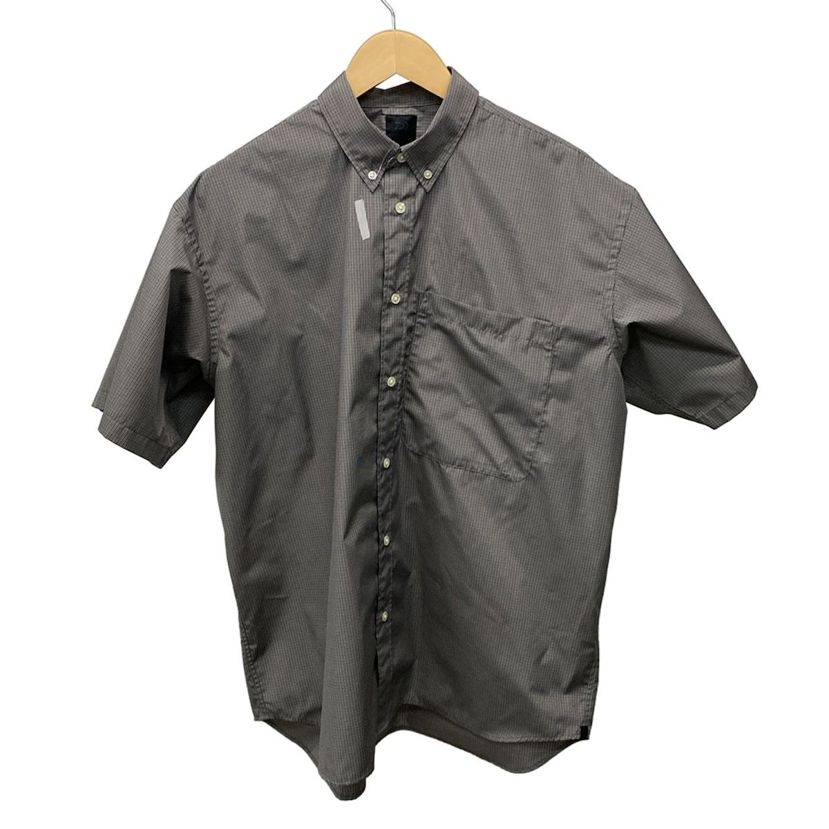 D-VEC ディーベック 半袖シャツ サイズJP M メンズ - ライトブラウン×ダークブラウン×マルチ チェック柄